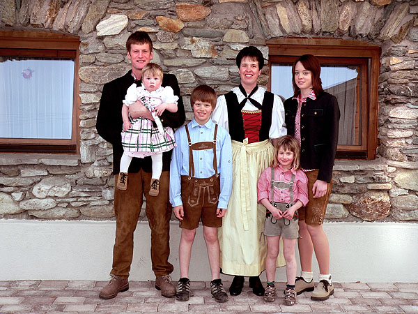 Familie H�ller vom Fischerhof in Stuhlfelden